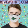 logo Shoes crocodile Lacoste Face Mask