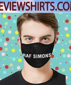 logo Shoes Trademark Raf Simons Face Masks