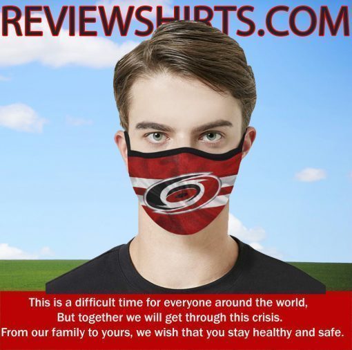 Carolina Hurricanes Flag US Cloth Face Mask