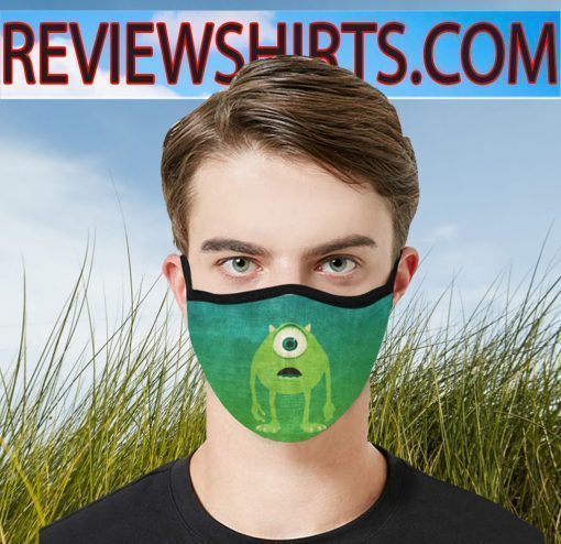 Cartoon Film Mike Wazowski Face Mask