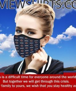 Chicago Bears Cloth Face Mask Antibacterial Fabric
