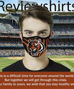 Cincinnati Bengals Face Mask - Face Mask Filter PM 2.5 - Fan Cincinnati Bengals