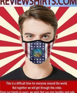 City Of Anaheim California Founded Flag US Cloth Face Mask