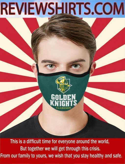 Clarkson Golden Knights Cloth Face Masks - Clarkson University 2020 US