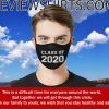 Class Of 2020 Cloth Face Mask