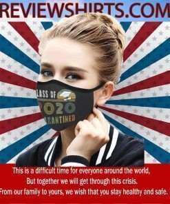 Class Of 2020 Quarantined Face Masks - vintage Class In Quarantine Cloth Face Mask