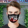 Class Of 2020 Toilet Paper Quarantine Cloth Face Mask