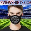 Versace Black Fabric Face Mask