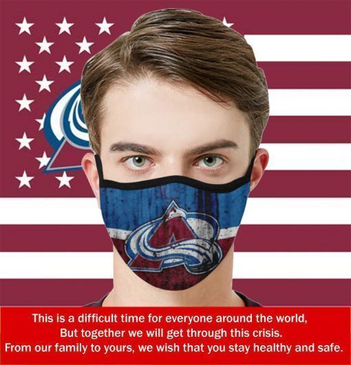 Colorado Avalanche Face Mask US For 2020