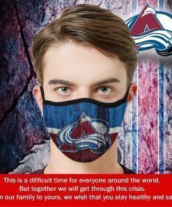 Colorado Avalanche For USA Face Mask