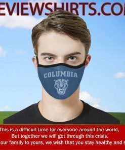 Columbia University in the City of New York Logo Cloth Face Mask