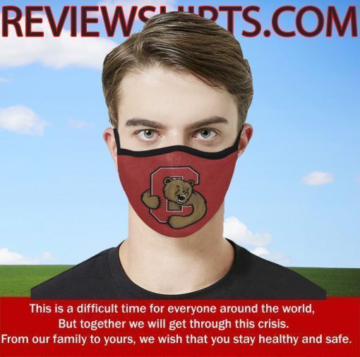 Logo Cornell Big Red Cloth Face Mask