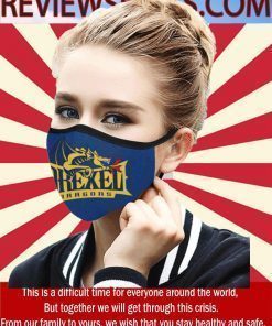 2020 DREXEL DRAGONS CLOTH FACE MASK