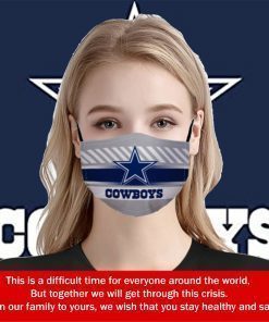 Dallas Cowboys Face Mask US