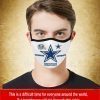 Dallas Cowboys Logo Face Mask - Dallas Cowboys Football Team NFL