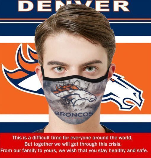 Denver Broncos Face Mask - Limited Edition