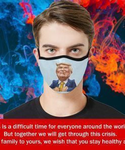 Donald Trump Face Mask Activated Carbon - Face Mask US 2020