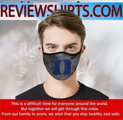 Duke Basketball Logo The basketball team 2020 - Duke Blue Devils Logo Face Mask