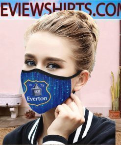 Everton F.C Soccer Club Cloth Face Mask
