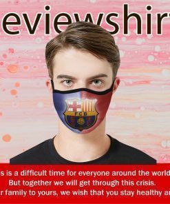 FC Barcelona Logo Mask Filter - Face Mask Filter MP2.5