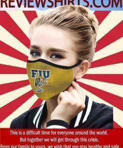 FIU Panthers Cloth Face Mask - Face Mask Activated Carbon