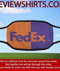 Logo FedEx Trademark Cloth Face Mask