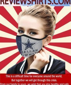 Face Mask Dallas Cowboys Cloth Face Mask 2020