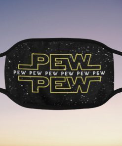 Face Mask Star Wars Pew Pew Pew