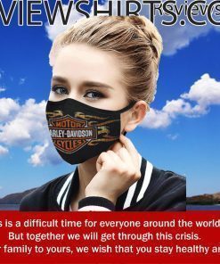 Logo Motor Harley Davidson Cycles Cloth Face Mask