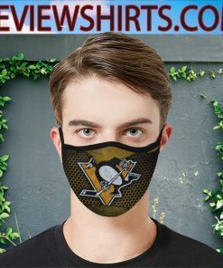 Pittsburgh Penguins Face Mask - Logo Pittsburgh Penguins Cloth Face Mask - Flag US 2020