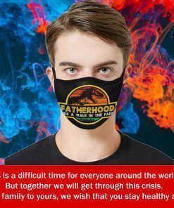 Fatherhood Face Mask Activated Carbon