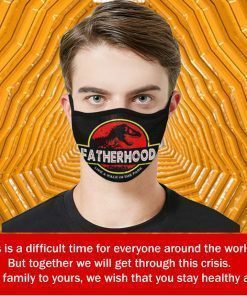 Fatherhood - Like a Walk in the Park Face Mask