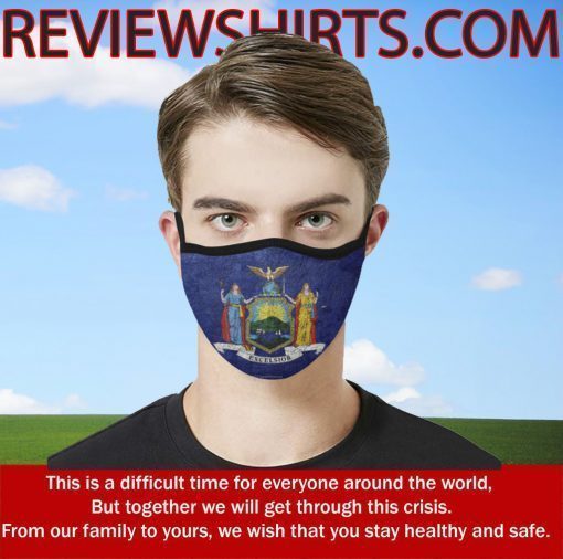 New York State, Flag Cloth Face Mask 2020