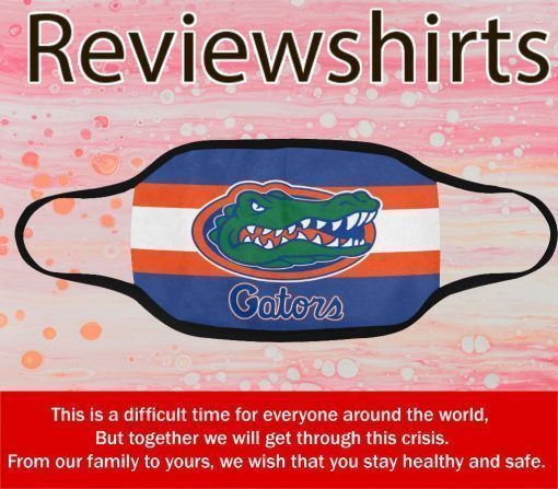 Florida Gators Flag Mask Filter - Face Mask Filter MP2.5