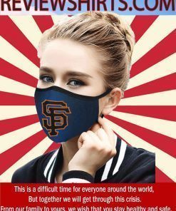 Francisco Giants Cloth Face Mask - Logo Sf Giants For US