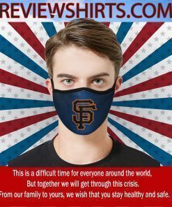 Francisco Giants Cloth Face Mask - Logo Sf Giants For US