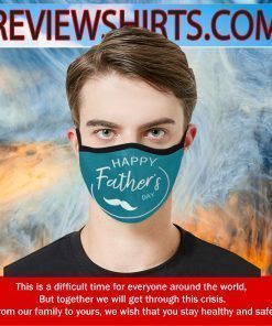 Happy father day graphic Face Mask