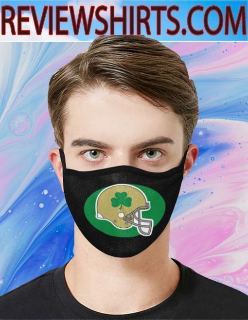 Helmet clipart Notre Dame CLOTH Face Mask