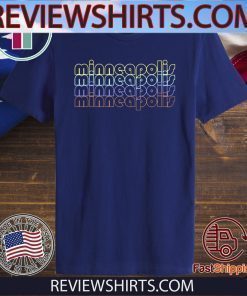 I CAN'T BREATHE Minneapolis City Neon Lights T-Shirt
