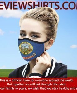 The State Of Idaho Face Mask - Idaho US State Cloth Face Mask