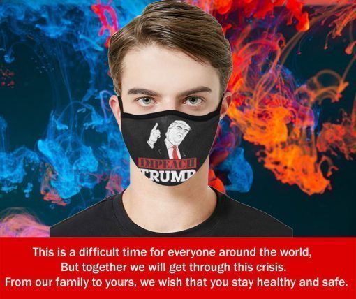 Impeach Trump Face Mask US