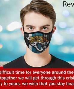 Jacksonville Jaguars Face Mask Filter MP2.5