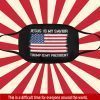 Jesus Is My Savior Trump is my president For Face Mask – Make America Great Again Flag Cloth Face Mask