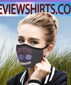 July 4th Stars & Stripes Flag US Cloth Face Masks