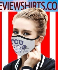 TCU HORNED FROGS TRADEMARK CLOTH FACE MASK