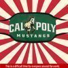 LOGO CAL POLY MUSTANGS CLASSIC CLOTH FACE MASK