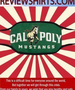 LOGO CAL POLY MUSTANGS CLASSIC CLOTH FACE MASK