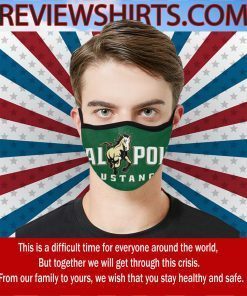 LOGO CAL POLY MUSTANGS CLASSIC CLOTH FACE MASK