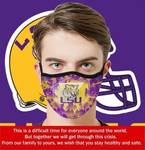 LSU Tigers Football Face Mask