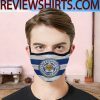 Leicester City FC Cloth Face Mask - Leicester City 2020 - Leicester City Gift Father's Day Face Mask